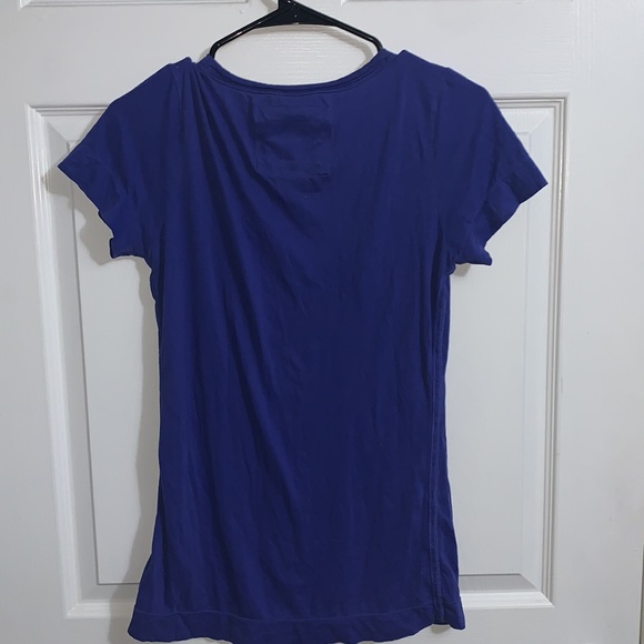 American Eagle Outfitters Blue V Neck - Picture 4 of 4